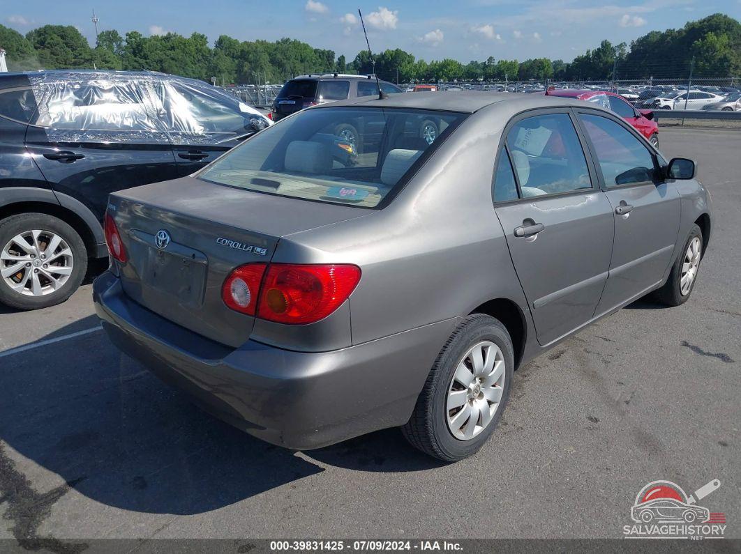 1NXBR32E54Z203209 2004 TOYOTA COROLLA photo no. 4