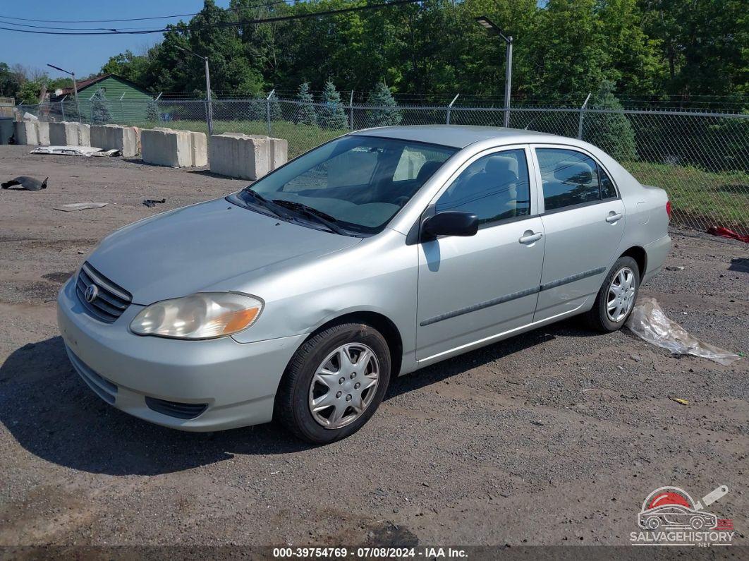 2T1BR32E94C263835 2004 TOYOTA COROLLA photo no. 2