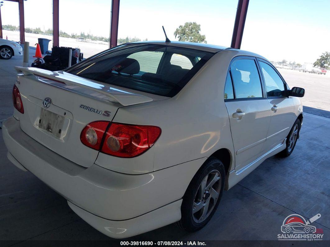 1NXBR32E05Z383622 2005 TOYOTA COROLLA photo no. 4
