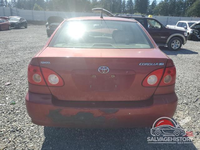 1NXBR32E05Z540369 2005 TOYOTA COROLLA photo no. 6