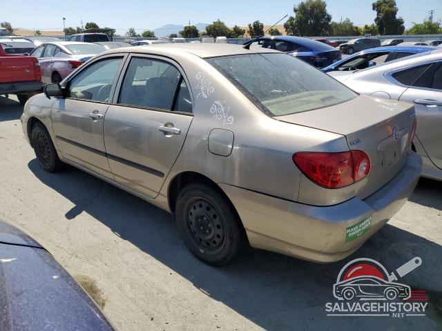 1NXBR32E45Z521209 2005 TOYOTA COROLLA photo no. 2