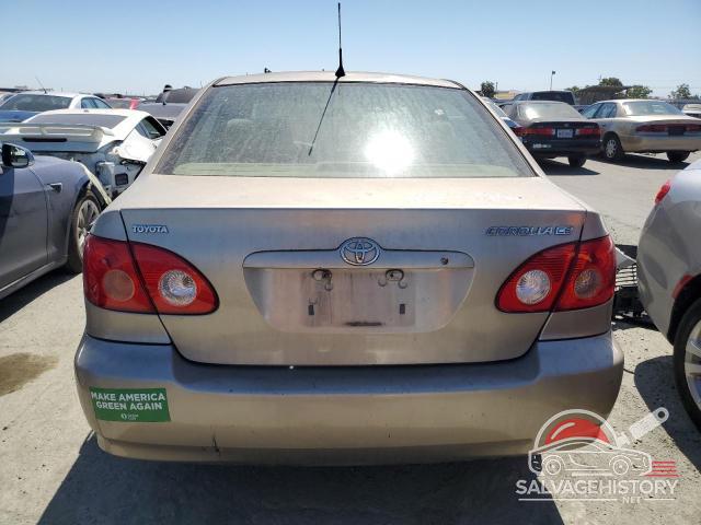 1NXBR32E45Z521209 2005 TOYOTA COROLLA photo no. 6