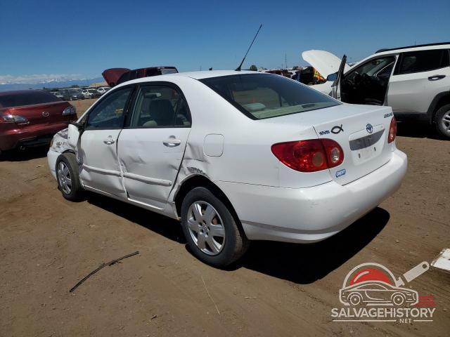 1NXBR32E75Z523567 2005 TOYOTA COROLLA photo no. 2