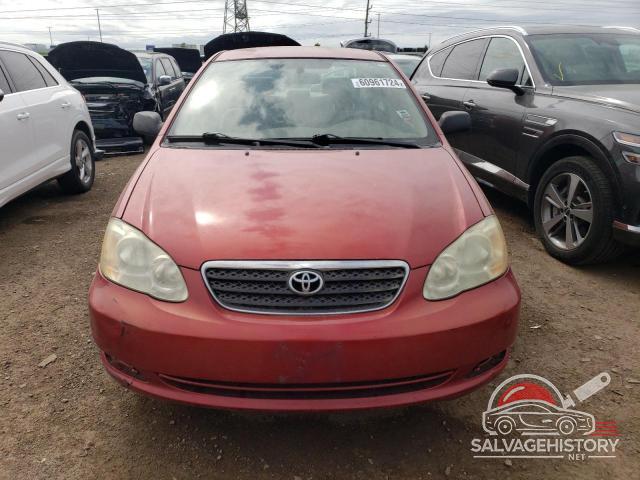 2T1BR32E05C437289 2005 TOYOTA COROLLA photo no. 5