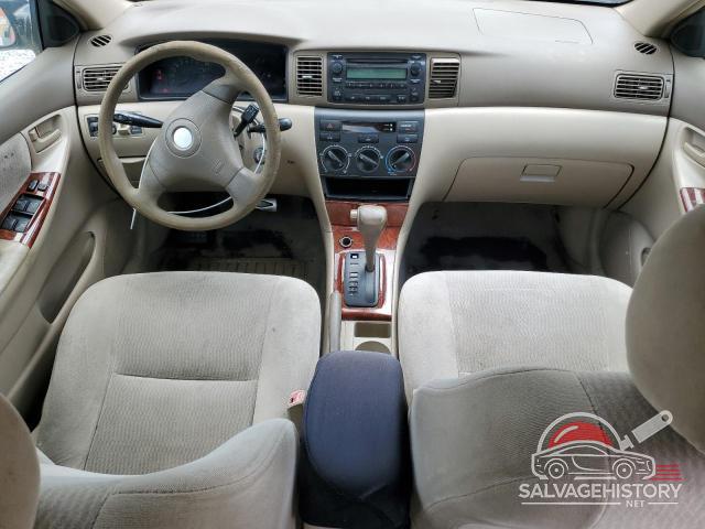 2T1BR32E15C429704 2005 TOYOTA COROLLA photo no. 8