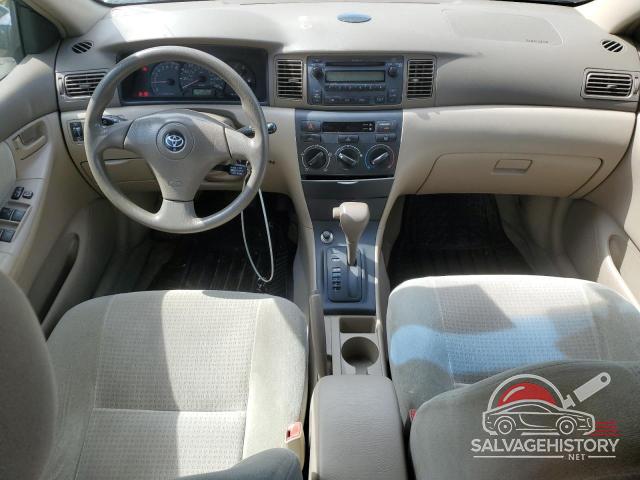 2T1BR32EX5C841393 2005 TOYOTA COROLLA photo no. 8