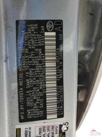 2T1BY32E35C412647 2005 TOYOTA COROLLA photo no. 12