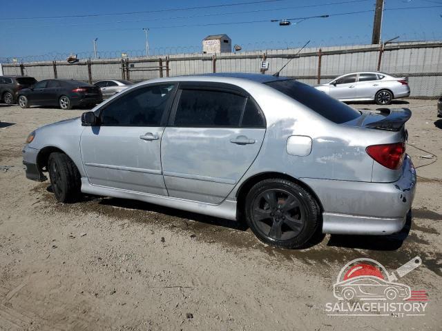 2T1BY32E35C412647 2005 TOYOTA COROLLA photo no. 2