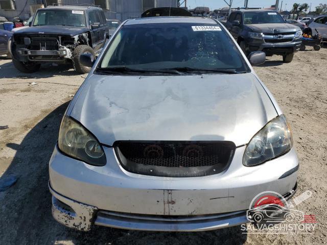 2T1BY32E35C412647 2005 TOYOTA COROLLA photo no. 5