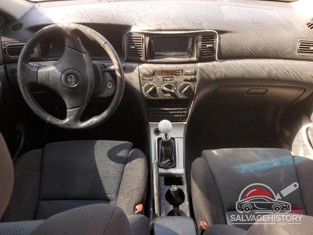 2T1BY32E35C412647 2005 TOYOTA COROLLA photo no. 8