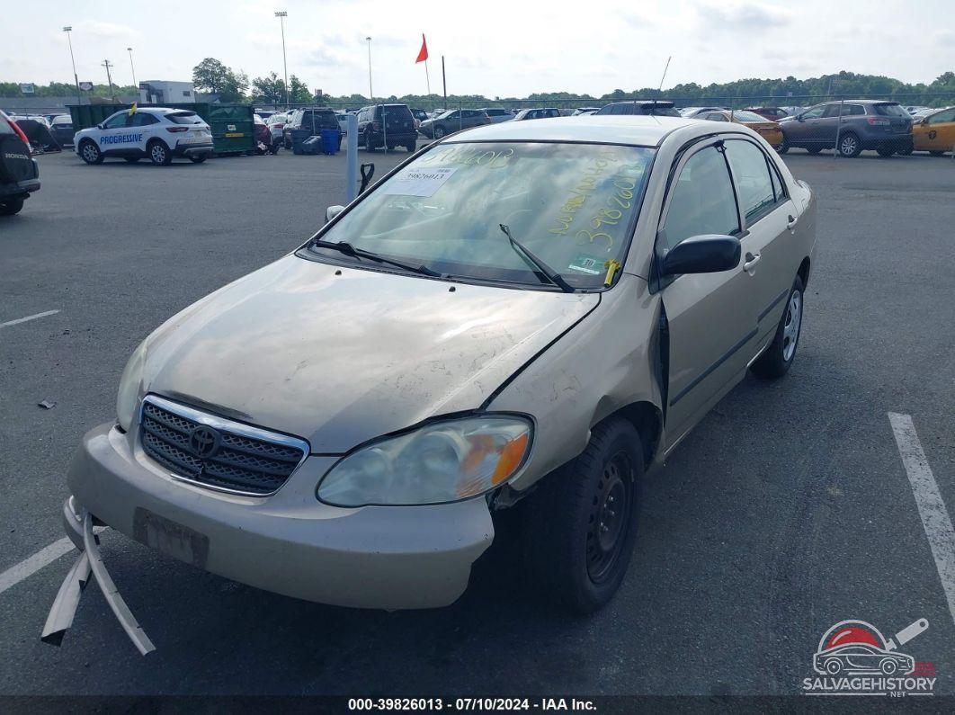 2T1BR32E46C575614 2006 TOYOTA COROLLA photo no. 2