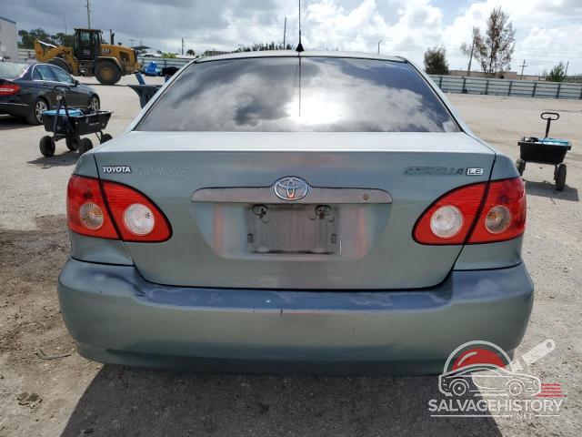 2T1BR32E96C563166 2006 TOYOTA COROLLA photo no. 6