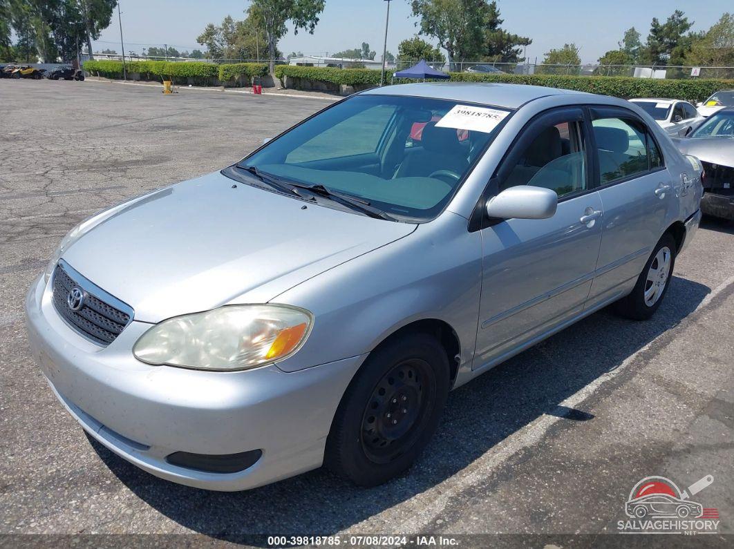 2T1BR32E96C596880 2006 TOYOTA COROLLA photo no. 2