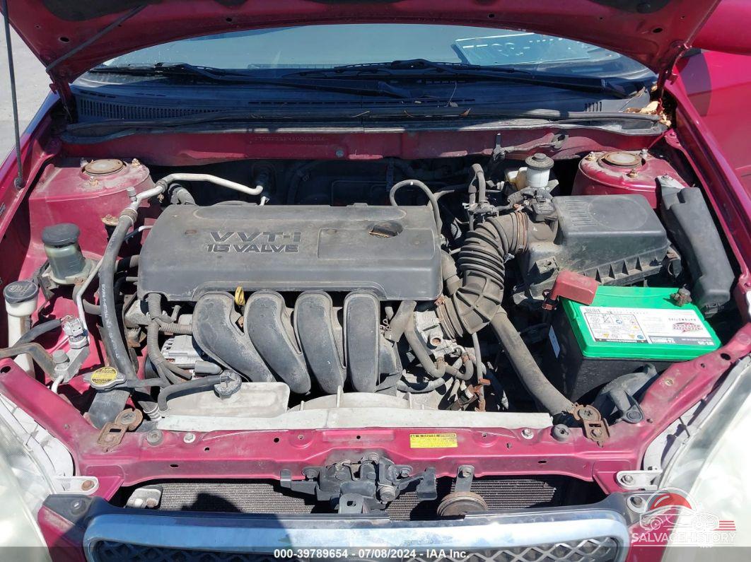 JTDBR32EX60063656 2006 TOYOTA COROLLA photo no. 10
