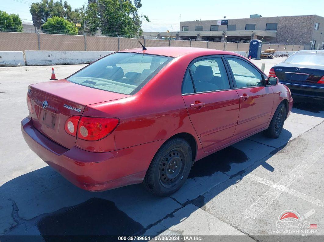 JTDBR32EX60063656 2006 TOYOTA COROLLA photo no. 4
