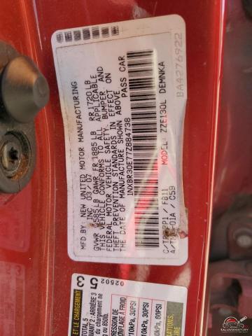 1NXBR30E77Z884738 2007 TOYOTA COROLLA photo no. 12