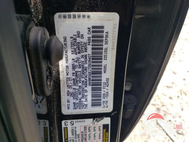 1NXBR32E17Z928407 2007 TOYOTA COROLLA photo no. 12