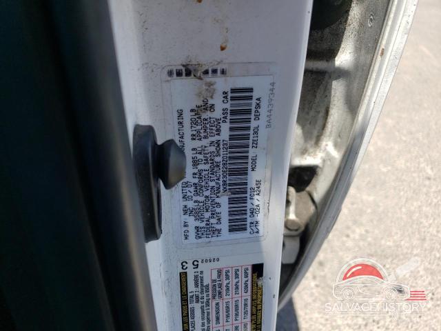 1NXBR30E28Z011237 2008 TOYOTA COROLLA photo no. 12