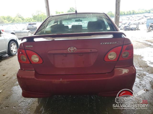 1NXBR32E18Z961828 2008 TOYOTA COROLLA photo no. 6