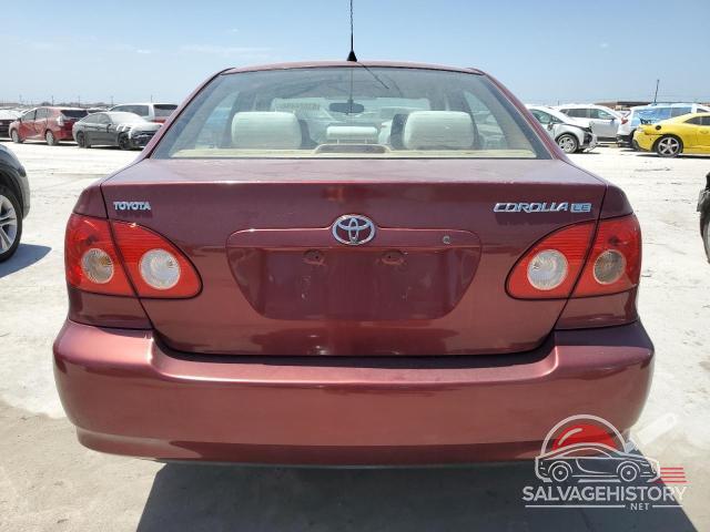 1NXBR32E58Z981399 2008 TOYOTA COROLLA photo no. 6