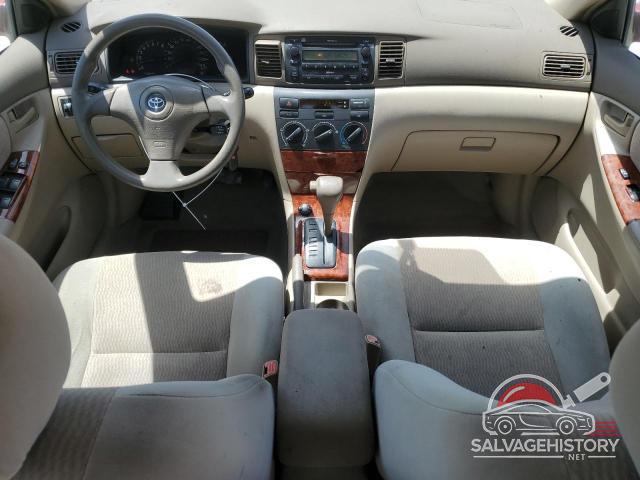 1NXBR32E58Z981399 2008 TOYOTA COROLLA photo no. 8