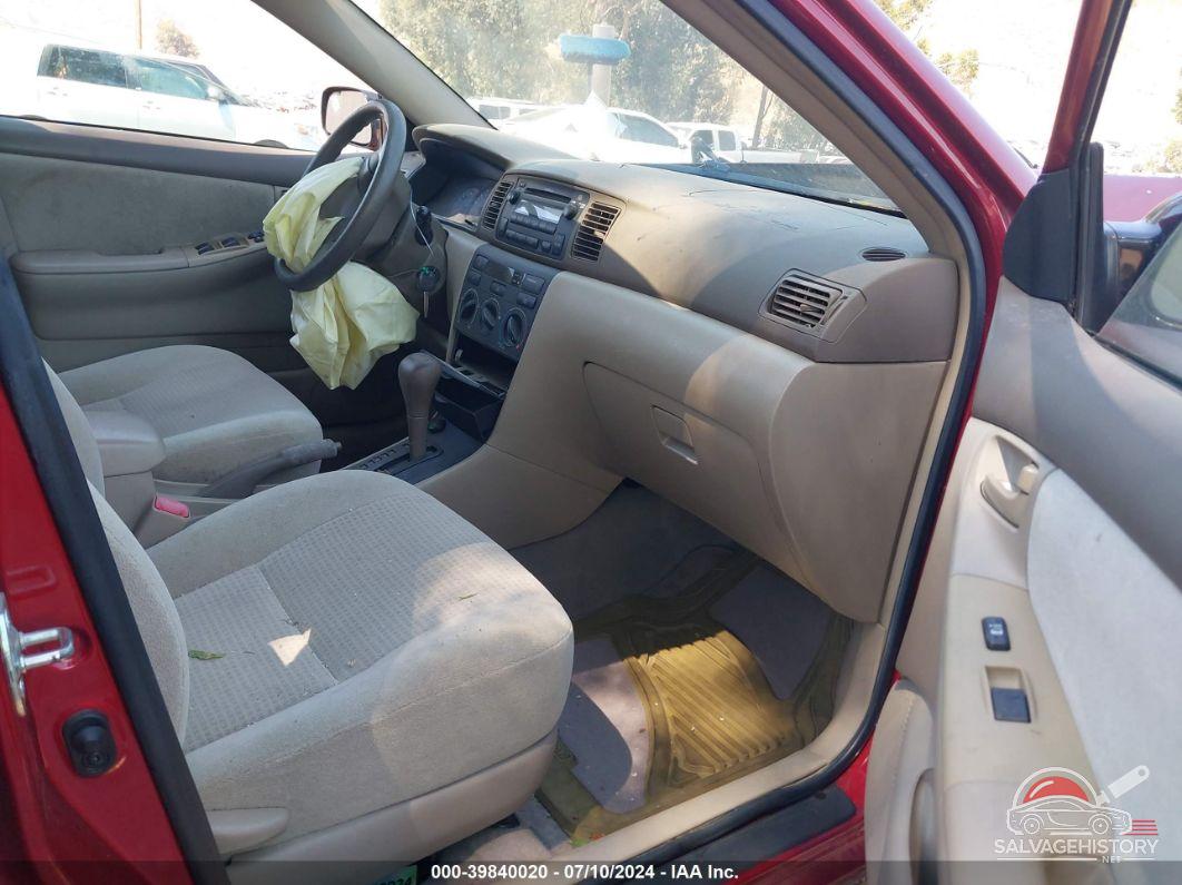 1NXBR32EX8Z043432 2008 TOYOTA COROLLA photo no. 5