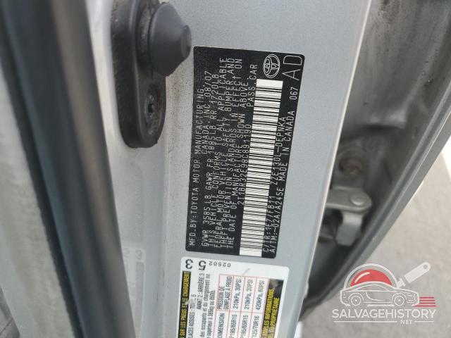 2T1BR32E98C891190 2008 TOYOTA COROLLA photo no. 12