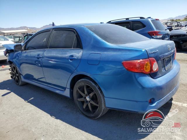 1NXBU40E29Z020137 2009 TOYOTA COROLLA photo no. 2