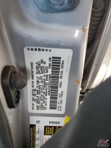 1NXBU40E59Z104288 2009 TOYOTA COROLLA photo no. 12