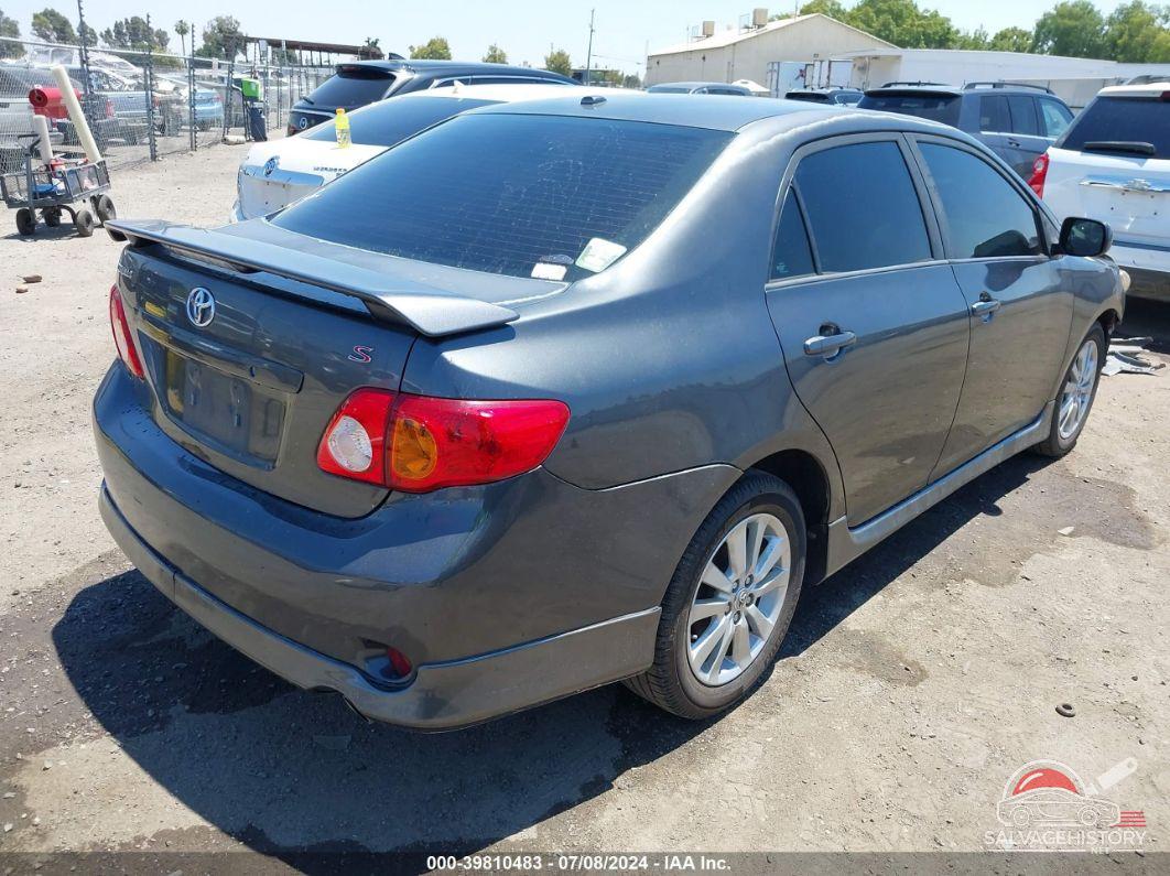 1NXBU40E69Z143990 2009 TOYOTA COROLLA photo no. 4