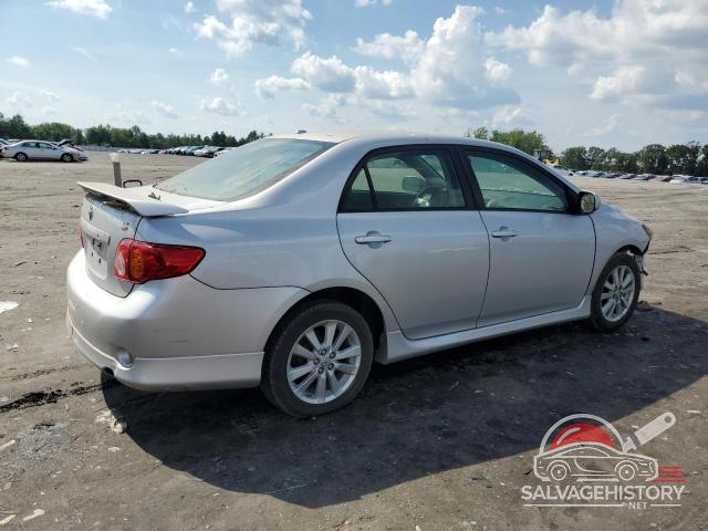 1NXBU40E99Z065804 2009 TOYOTA COROLLA photo no. 3