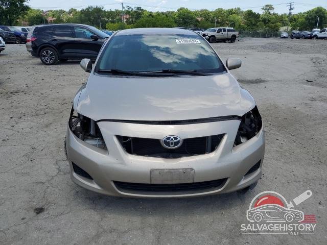 2T1BU40E99C168187 2009 TOYOTA COROLLA photo no. 5