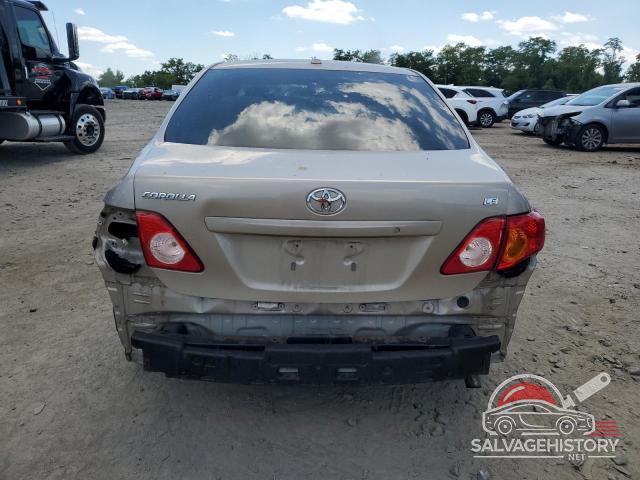 2T1BU40E99C168187 2009 TOYOTA COROLLA photo no. 6
