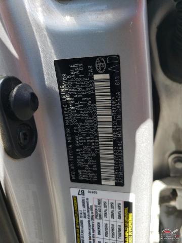2T1KU40E39C005356 2009 TOYOTA COROLLA photo no. 12