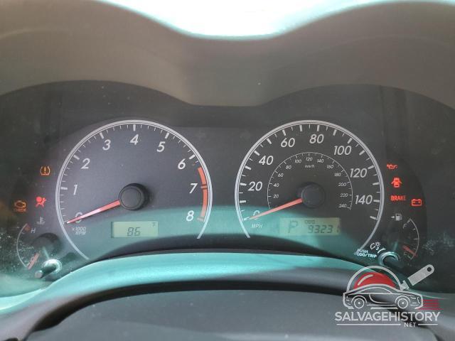 1NXBU4EE1AZ347741 2010 TOYOTA COROLLA photo no. 9