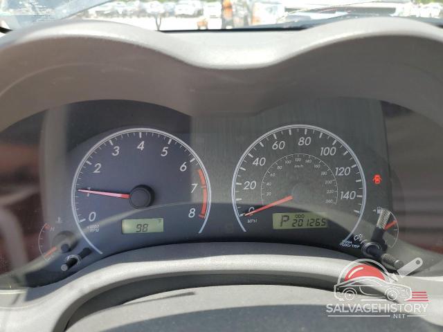 1NXBU4EE5AZ352912 2010 TOYOTA COROLLA photo no. 9