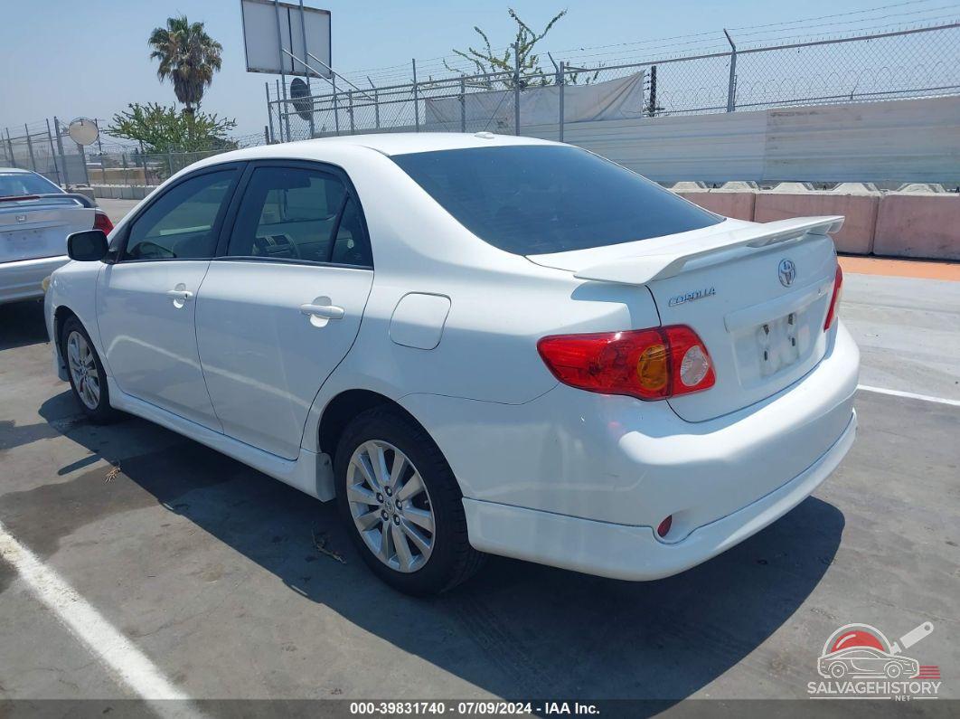 1NXBU4EE6AZ315660 2010 TOYOTA COROLLA photo no. 3