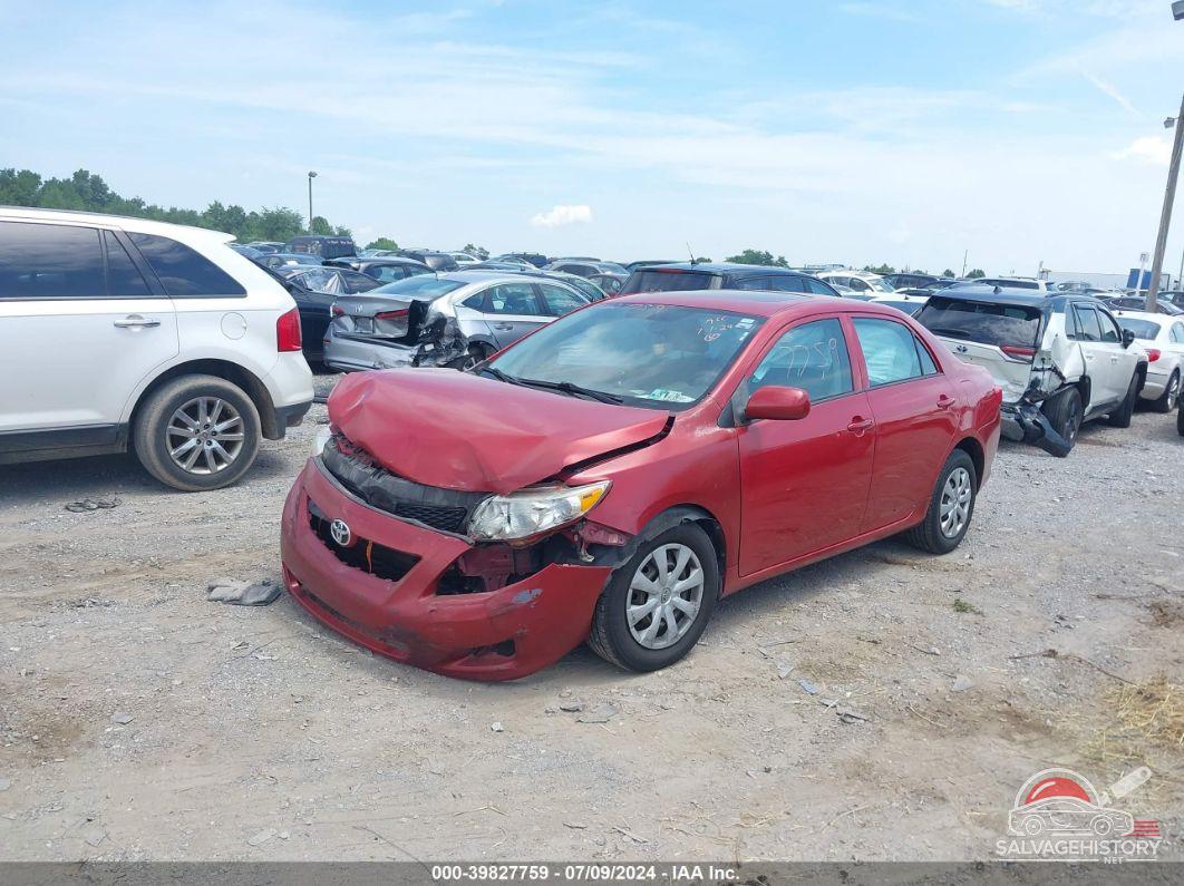 1NXBU4EEXAZ217649 2010 TOYOTA COROLLA photo no. 2