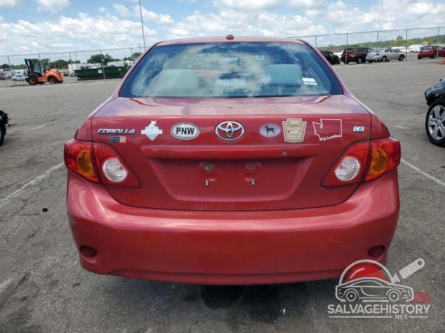 2T1BU4EE2AC325202 2010 TOYOTA COROLLA photo no. 6