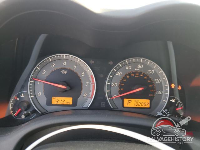 2T1BU4EE6AC491349 2010 TOYOTA COROLLA photo no. 9