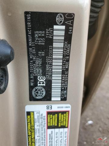 2T1BU4EE3BC623033 2011 TOYOTA COROLLA photo no. 13