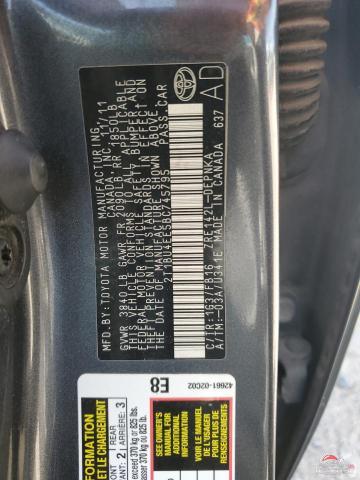 2T1BU4EE5BC745795 2011 TOYOTA COROLLA photo no. 12