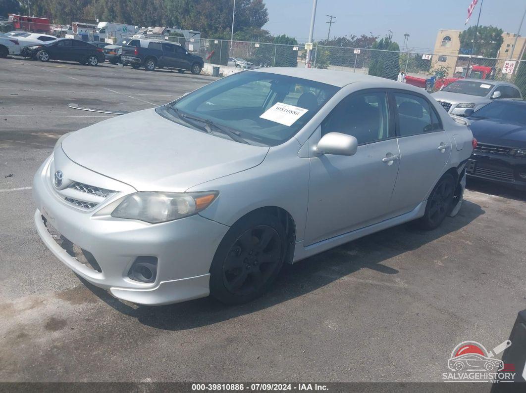 2T1BU4EE5CC792293 2012 TOYOTA COROLLA photo no. 2