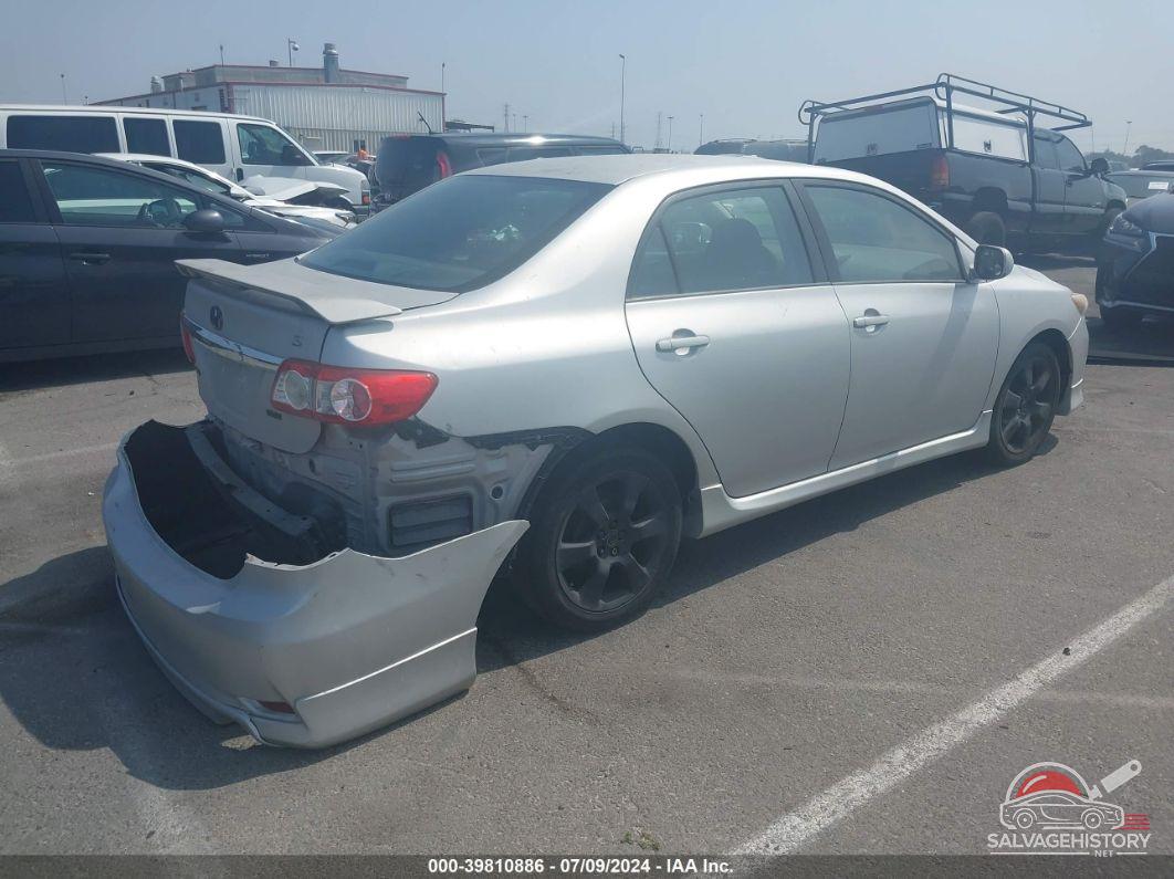 2T1BU4EE5CC792293 2012 TOYOTA COROLLA photo no. 4