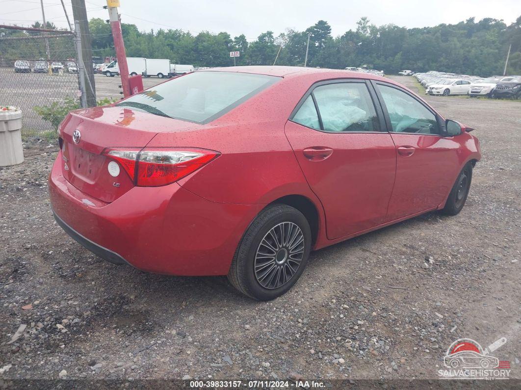 2T1BURHE2EC072980 2014 TOYOTA COROLLA photo no. 4