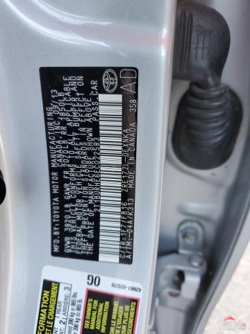 2T1BURHE6EC022583 2014 TOYOTA COROLLA photo no. 12