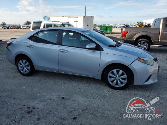 2T1BURHE6EC022583 2014 TOYOTA COROLLA photo no. 4