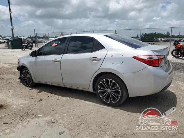 2T1BURHE8EC019829 2014 TOYOTA COROLLA photo no. 2