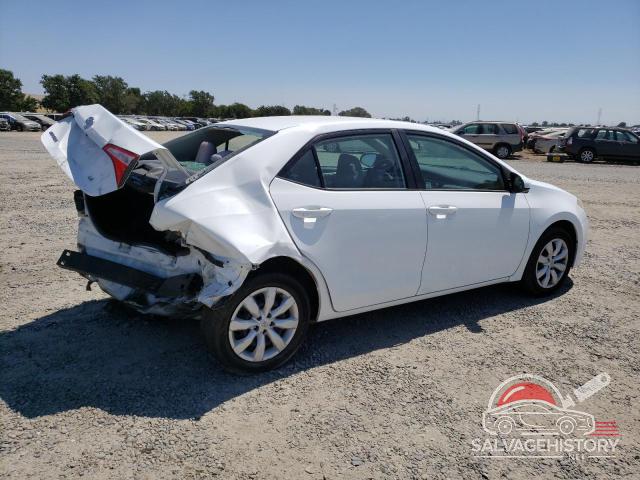 5YFBURHE3EP169881 2014 TOYOTA COROLLA photo no. 3