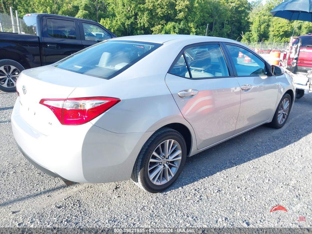 5YFBURHE9EP008452 2014 TOYOTA COROLLA photo no. 4